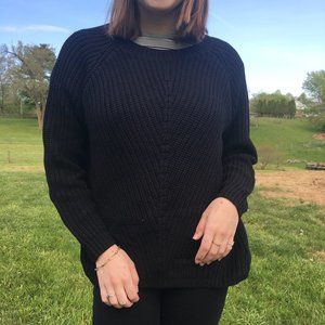 Black Knit Sweater